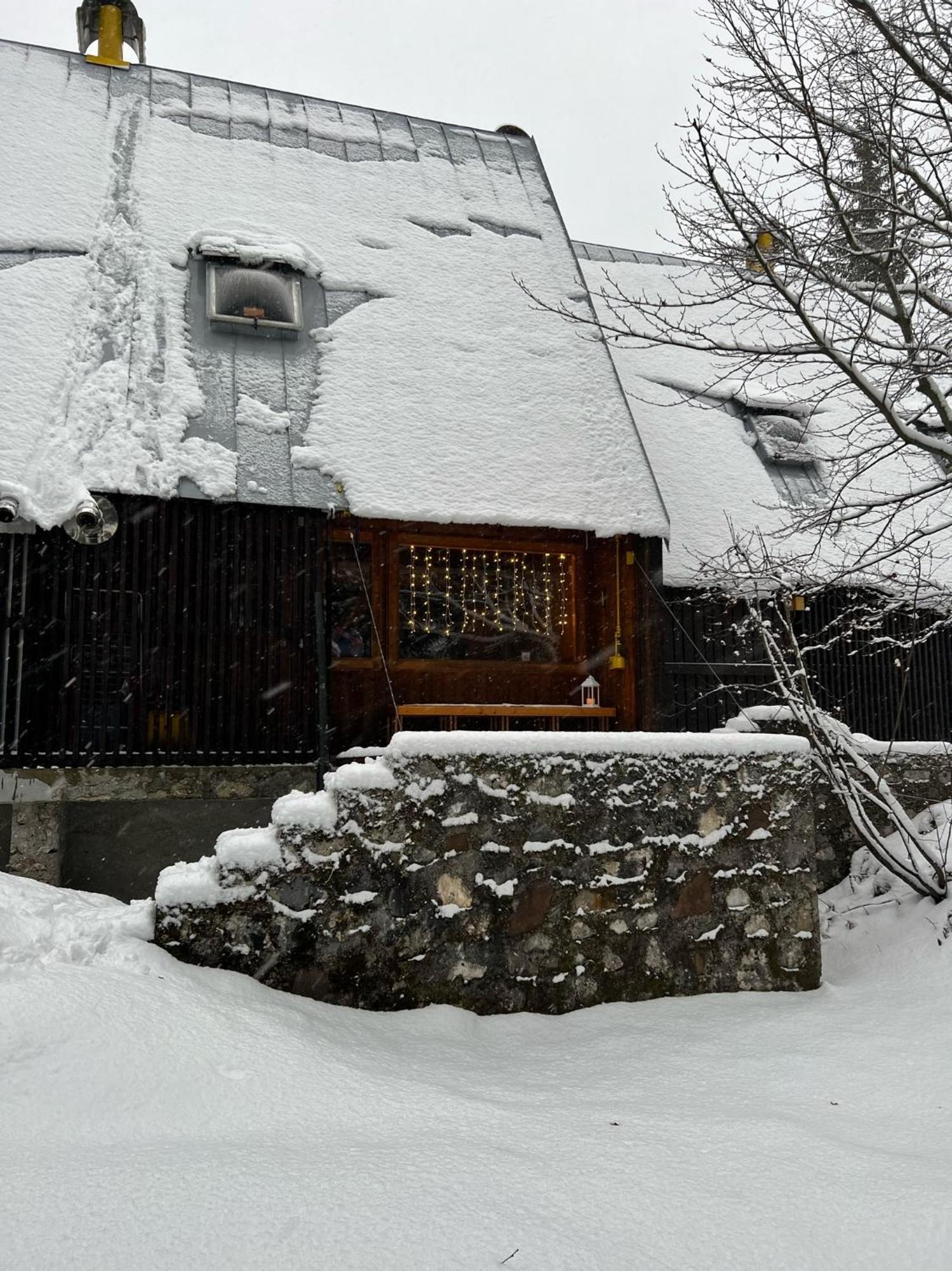 ~Chalet_Rifugio Tra I Boschi~ Sella Nevea Exteriör bild