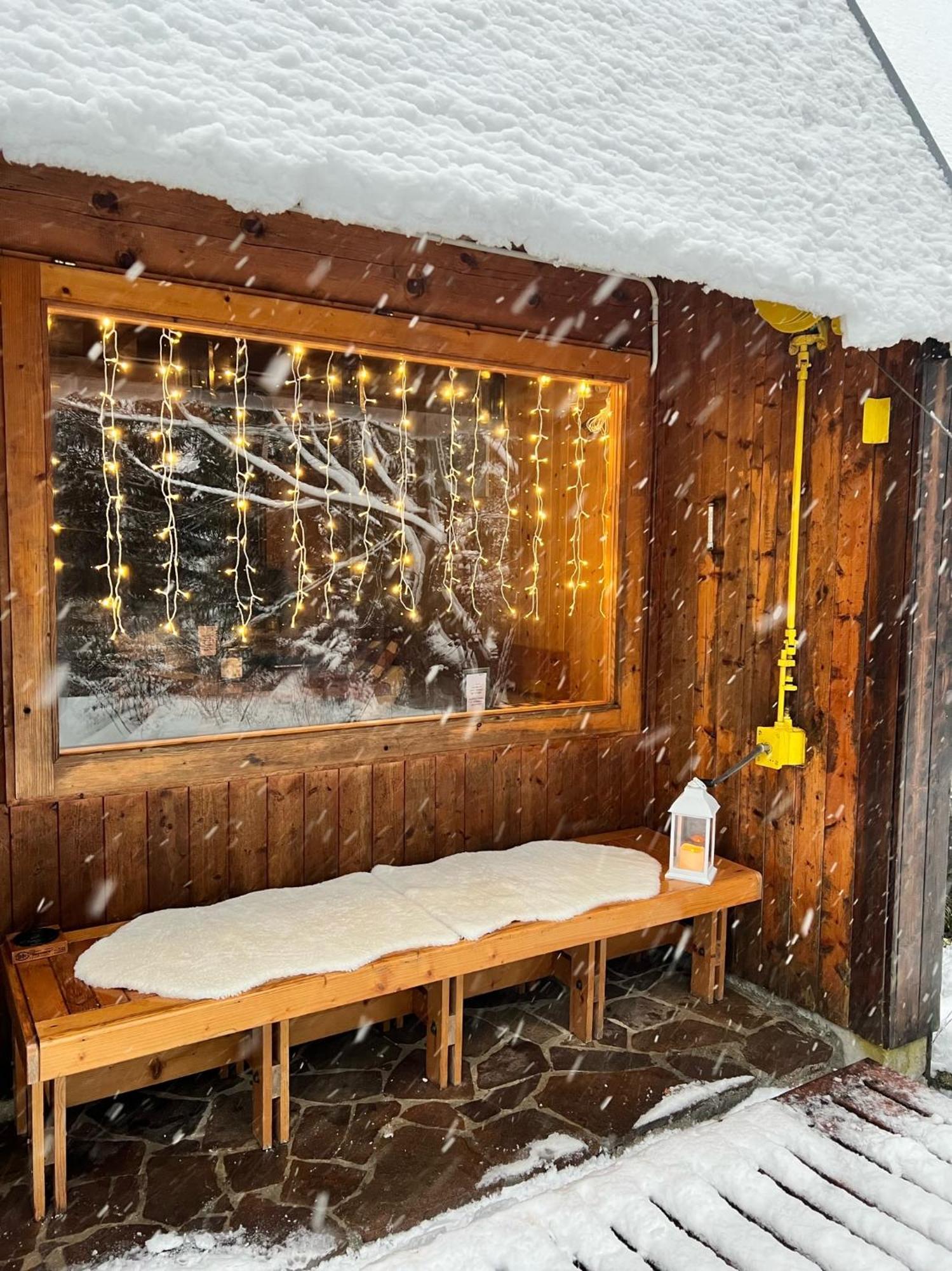 ~Chalet_Rifugio Tra I Boschi~ Sella Nevea Exteriör bild