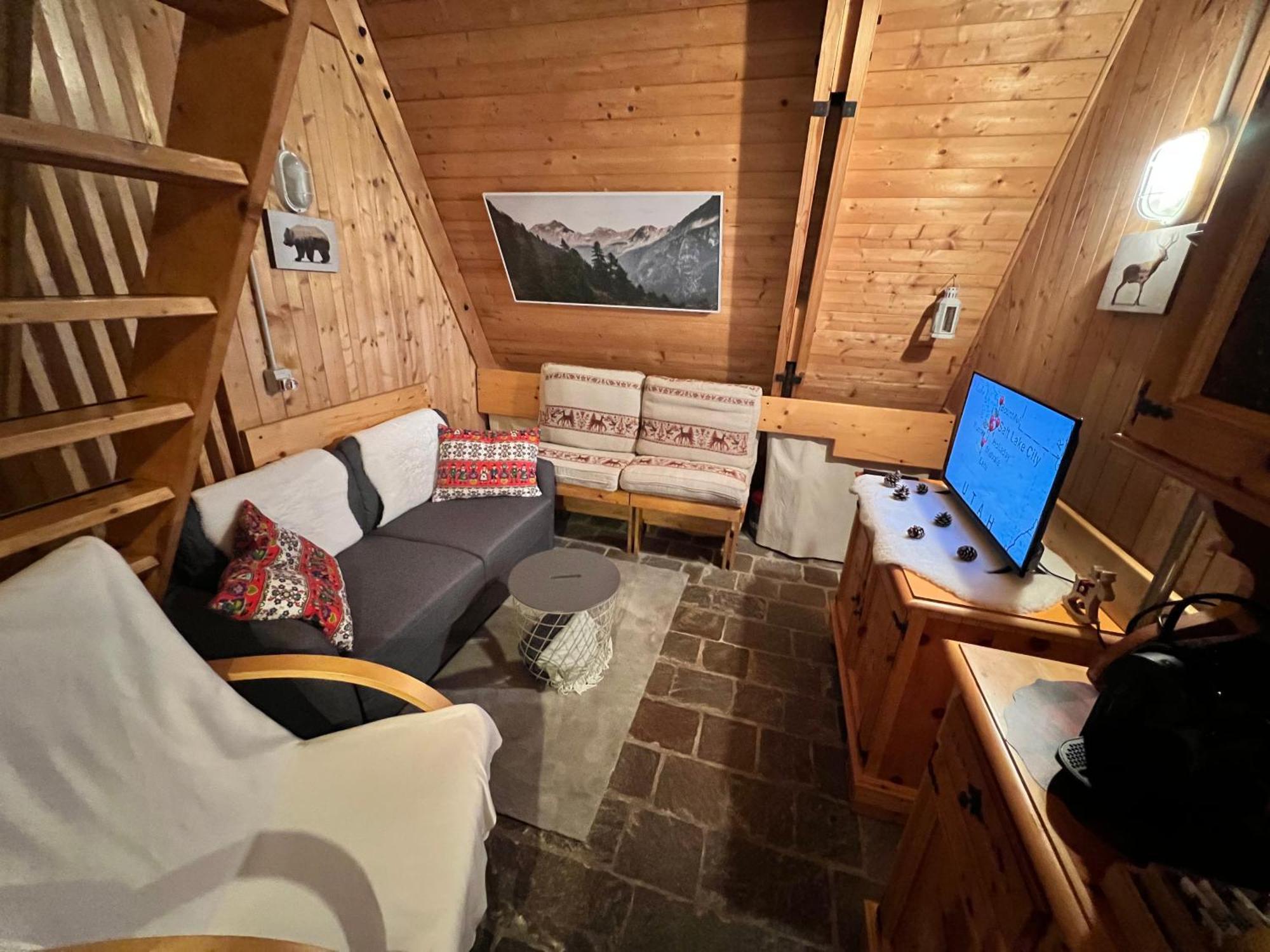 ~Chalet_Rifugio Tra I Boschi~ Sella Nevea Exteriör bild